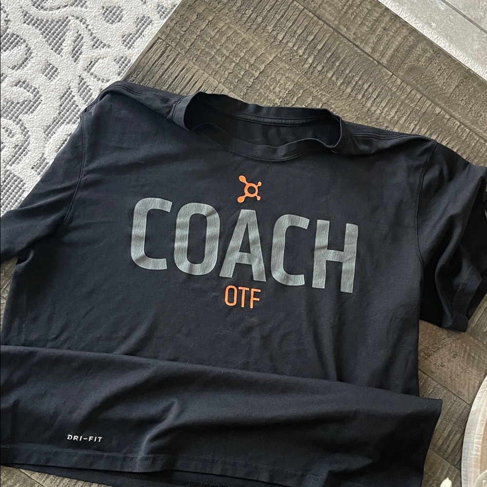 OTF COACH Nike Black Large Drifit shirt
